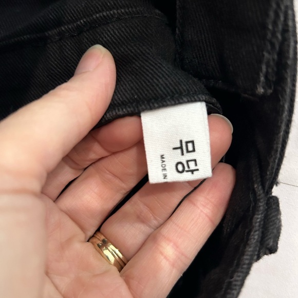 Women's Denim & Tulle Black Tiered Midi Dress Sz S Grunge Punk Gothic Overalls - Picture 11 of 12